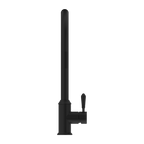Nero York Pull Out Sink Mixer With Vegie Spray Function With Metal Lever - Matte Black - NR69210802MB
