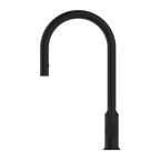 Nero York Pull Out Sink Mixer With Vegie Spray Function With Metal Lever - Matte Black - NR69210802MB
