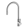 Nero York Pull Out Sink Mixer With Vegie Spray Function With Metal Lever - Chrome - NR69210802CH