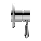 Nero York Shower Mixer With Metal Lever - Chrome - NR69210902CH