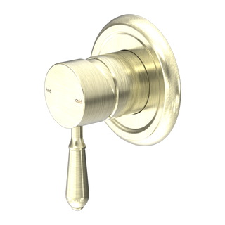 Nero York Shower Mixer With Metal Lever - Aged Brass - NR69210902AB