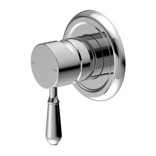 Nero York Shower Mixer With Metal Lever - Chrome - NR69210902CH