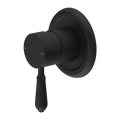 Nero York Shower Mixer With Metal Lever - Matte Black - NR69210902MB
