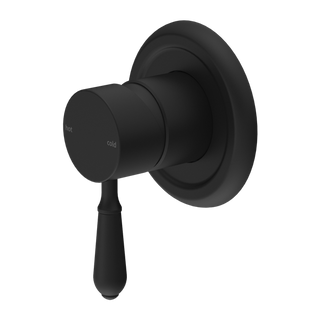 Nero York Shower Mixer With Metal Lever - Matte Black - NR69210902MB