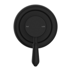 Nero York Shower Mixer With Metal Lever - Matte Black - NR69210902MB