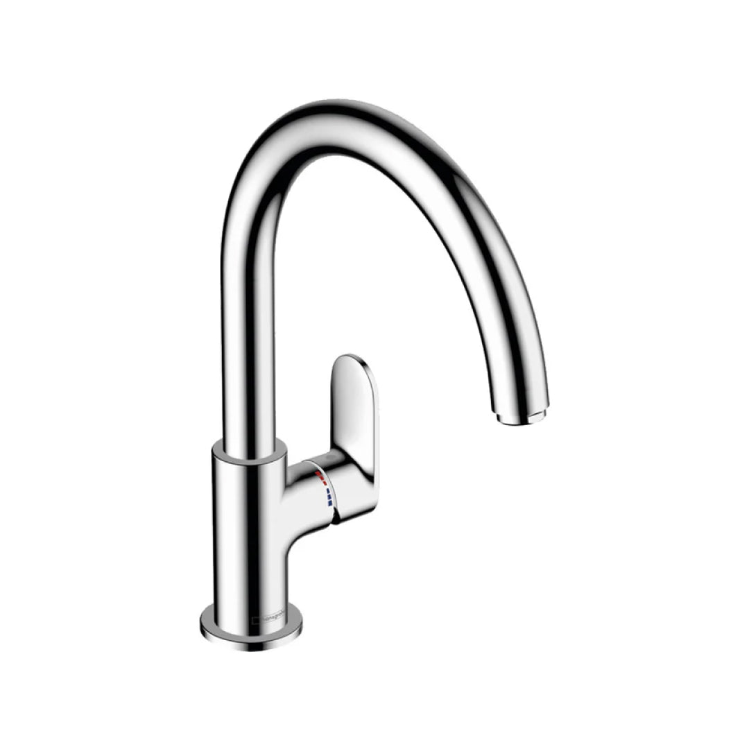 Hansgrohe Vernis 210 Blend Gooseneck Sink Mixer - Chrome - 71870003