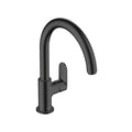 Hansgrohe Vernis 210 Blend Gooseneck Sink Mixer - Matte Black - 71870673