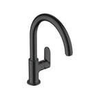 Hansgrohe Vernis 210 Blend Gooseneck Sink Mixer - Matte Black - 71870673