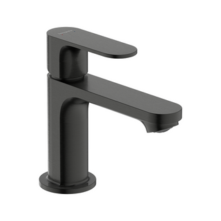 Hansgrohe Rebris S Basin Mixer 80 without Waste LF - Brushed Black Chrome 72512343