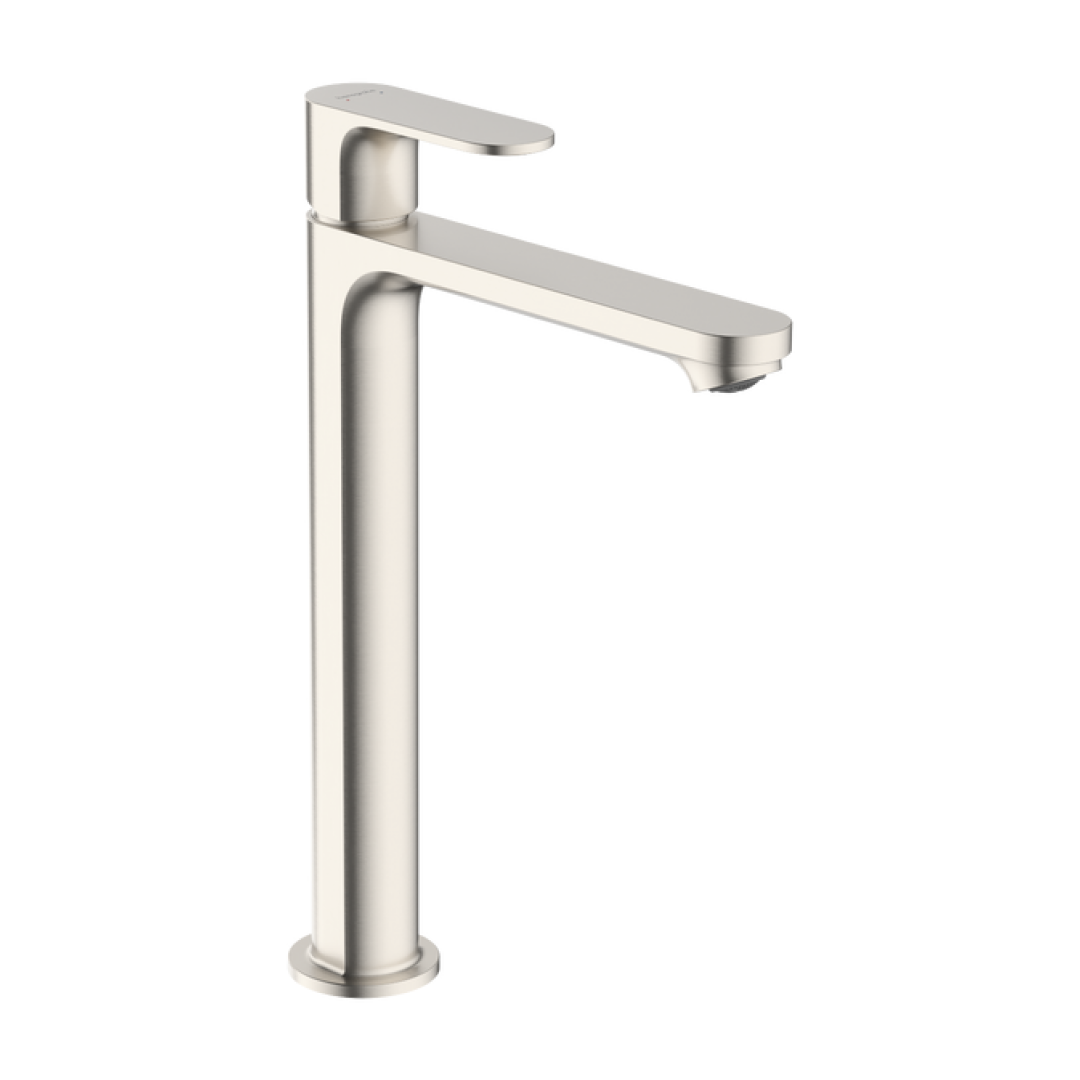 Hansgrohe Rebris S Basin Mixer 240 without Waste LF - Brushed Nickel 72524823