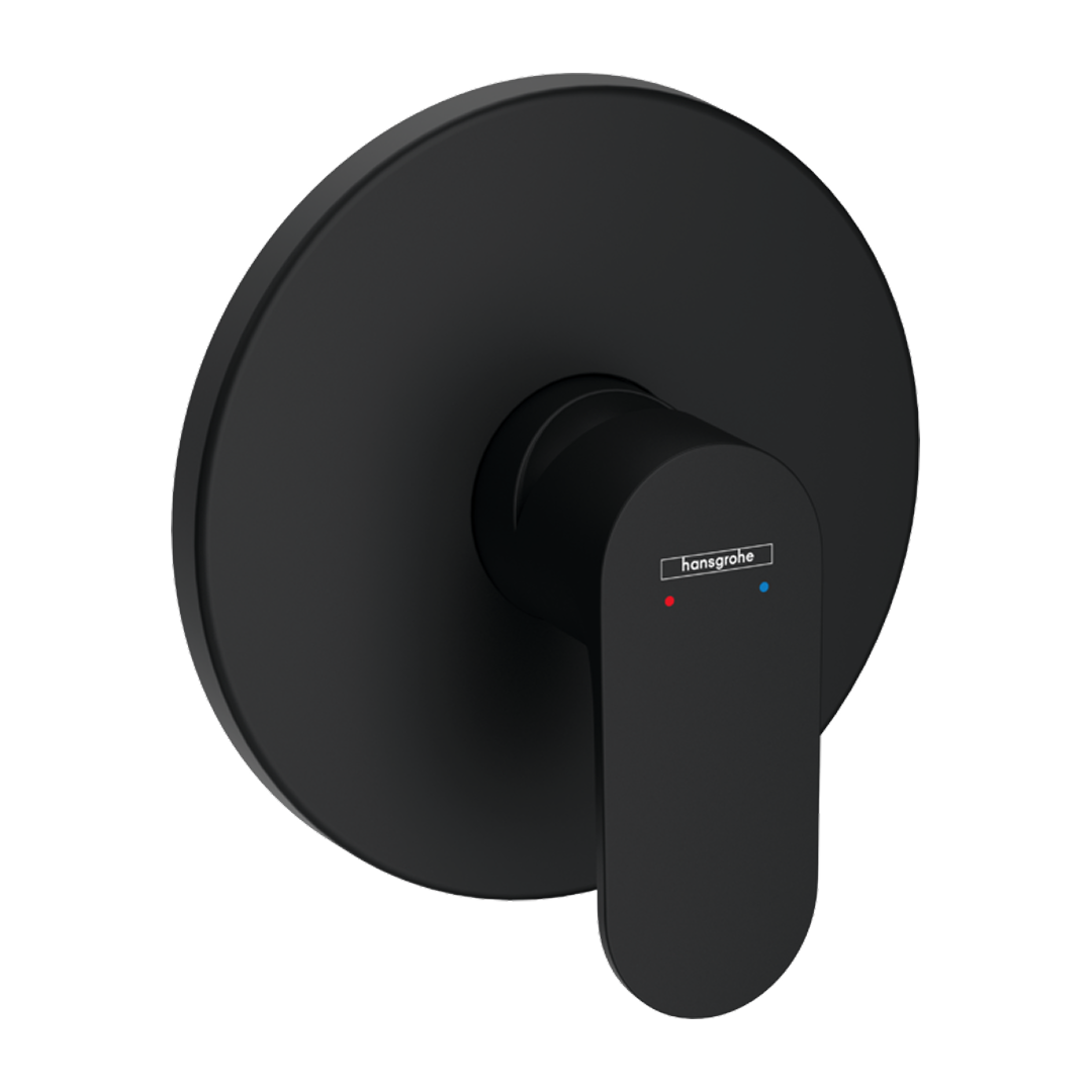 Hansgrohe Rebris S Wall Mixer (Requires iBox In-Wall Body) - Matte Black 72667673