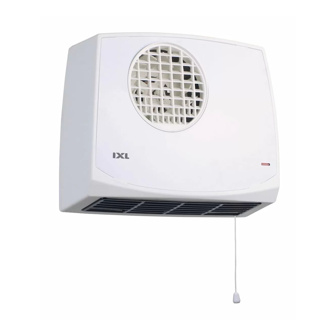 IXL Winflow Essential Wall Mounted Bathroom Fan Heater 2400W - 72760