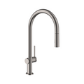 Hansgrohe Talis M54 2Jet 210 Pull-Out Sink Mixer - Brushed Black Chrome 72800343