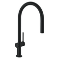 Hansgrohe Talis M54 210 1Jet Pull-Out Sink Mixer - Matte Black - 72802673