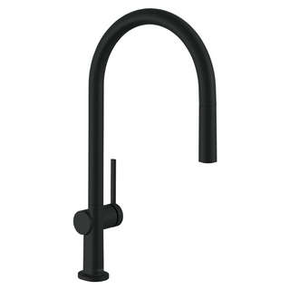 Hansgrohe Talis M54 210 1Jet Pull-Out Sink Mixer - Matte Black - 72802673
