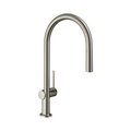Hansgrohe Talis M54 210 1Jet Pull-Out Spout Kitchen Mixer - Stainless Steel 72802803
