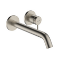 Hansgrohe Tecturis S Wall Basin Mixer 225mm Spout Trim Kit (Requires In-Wall Body) - Brushed Nickel 73351823
