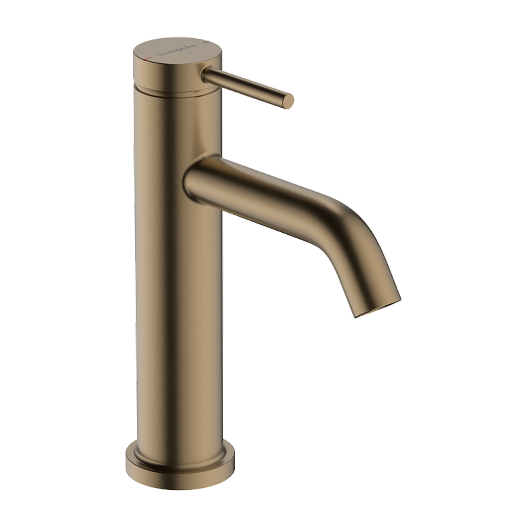 Hansgrohe Tecturis S Basin Mixer 110 without Waste LF - Brushed Bronze 73381143