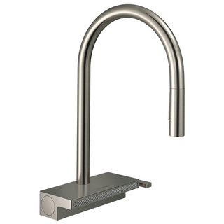 Hansgrohe Aquno Select M81 170 3Jet sBox Pull-Out Sink Mixer - Stainless Steel - 73831803