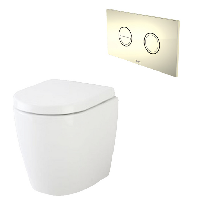 Caroma Urbane II Compact Invisi Series II Wall Faced Toilet Suite