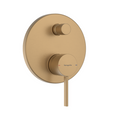 Hansgrohe Zesis S Diverter Wall Mixer (Requires IBox In-Wall Body) - Brushed Bronze 74415143