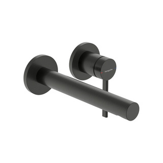 Hansgrohe Zesis S Wall Mounted Basin Mixer 194 (Requires In-Wall Body) LF - Brushed Black Chrome 74750343