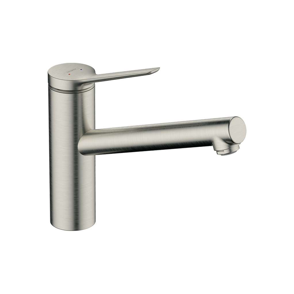 Hansgrohe Zesis M33 150 1Jet Kitchen Mixer - Stainless Steel 74802803