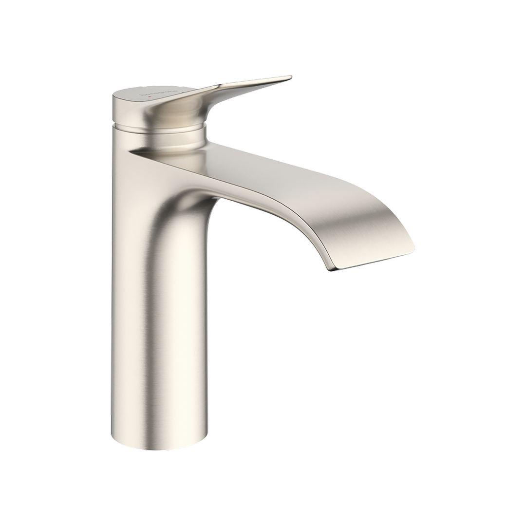 Hansgrohe Vivenis 110 Single Lever Basin Mixer without Waste - LF Brushed Nickel 75024823