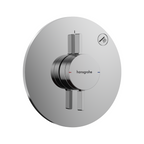 Hansgrohe DuoTurn S Single Function Wall Mixer & IBox Basic Set 2 - Chrome 75618003 + 01500800