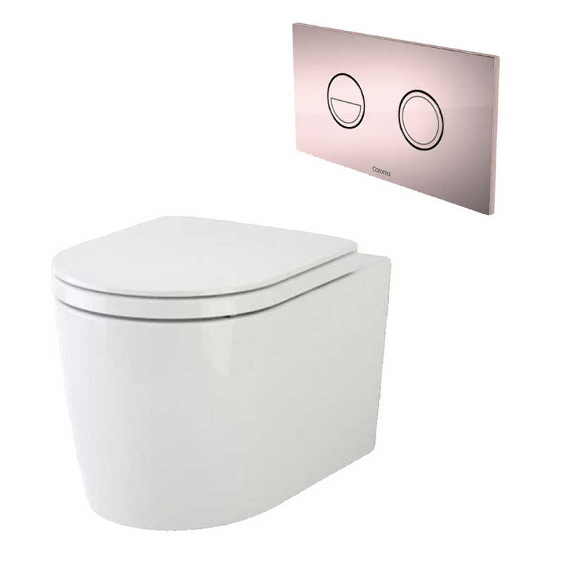 Caroma Liano Cleanflush® Wall Hung Invisi Series II® Toilet Suite