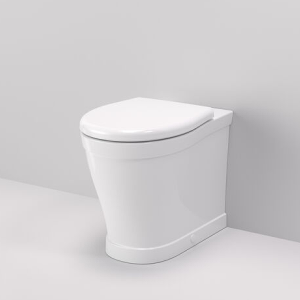 Caroma Riviere Cleanflush® Invisi Series II® Wall Faced Suite - Gloss White