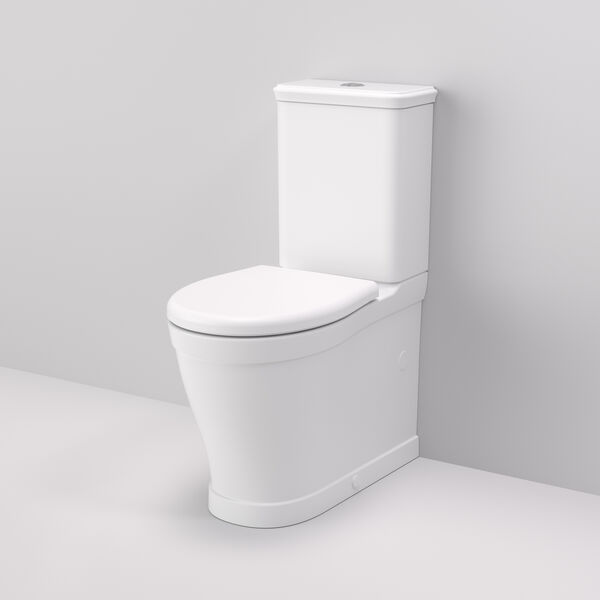 Caroma Riviere Cleanflush® Wall Faced Close Coupled Bottom Inlet Suite - Matte White
