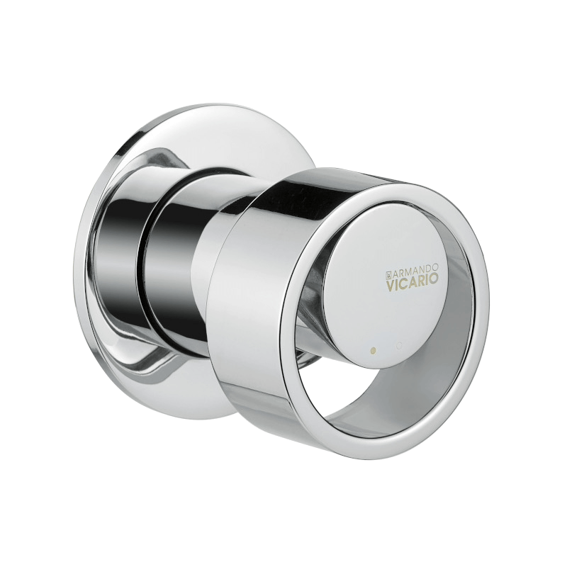 Armando Vicario Piazza Wall Mixer - Chrome - 300081+800648