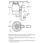 Insinkerator Premium 550 SR Food Waste Disposer - 80381K-ISE