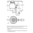 Insinkerator Premium 700 SR Food Waste Disposer - 80382K-ISE