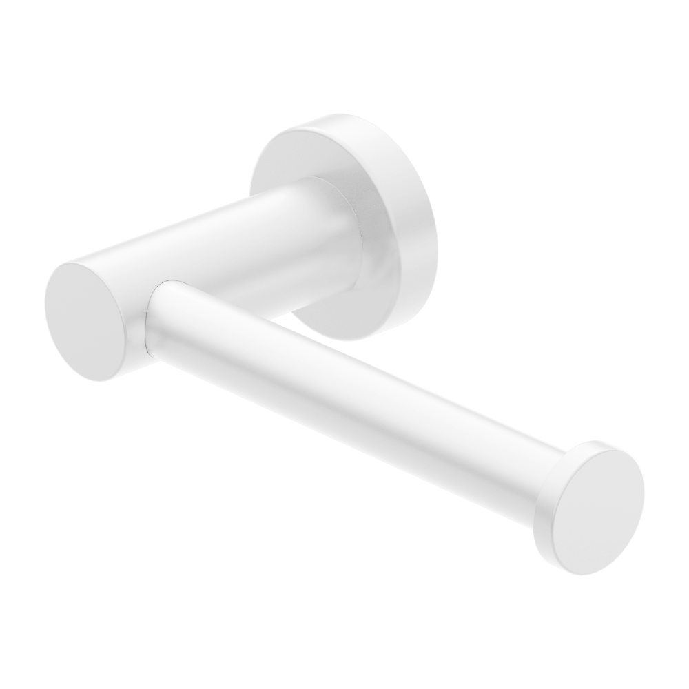 Nero Mecca Toilet Roll Holder - Matte White - NR1986MW