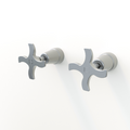 Rainware Outdoor Wall Taps (Pair) - 316 Stainless Steel - 8200
