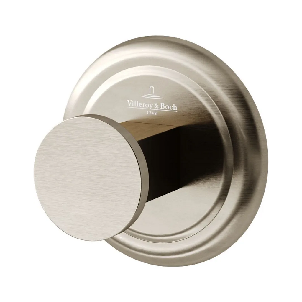 Villeroy & Boch Avia 2.0 Robe Hook - Brushed Nickel - 8371180B
