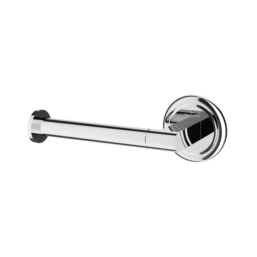 Villeroy & Boch Avia 2.0 Left Hand Toilet Roll Holder - Chrome - 8372461B