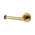 Villeroy & Boch Avia 2.0 Left Hand Toilet Roll Holder - Brushed Gold - 8372485B