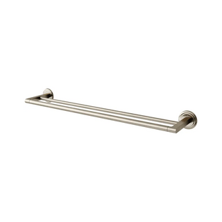 Villeroy & Boch Avia 2.0 600mm Double Towel Rail - Brushed Nickel - 8376680B
