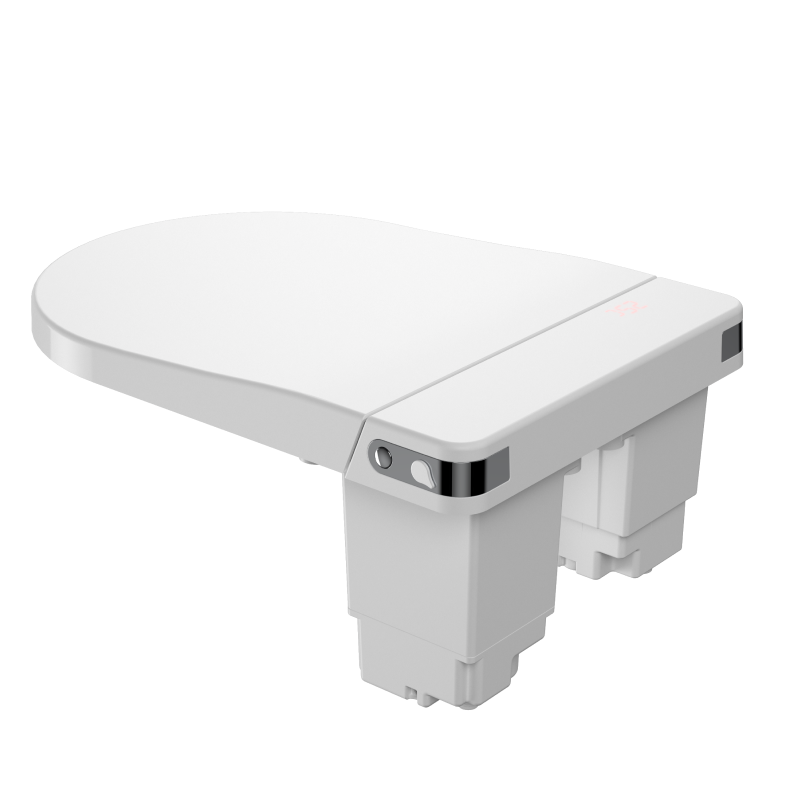 Caroma Urbane II Bidet Cleanflush Easy Height Wall Faced Invisi Suite - 848610W - Copper Button - 848610W + 237088CO