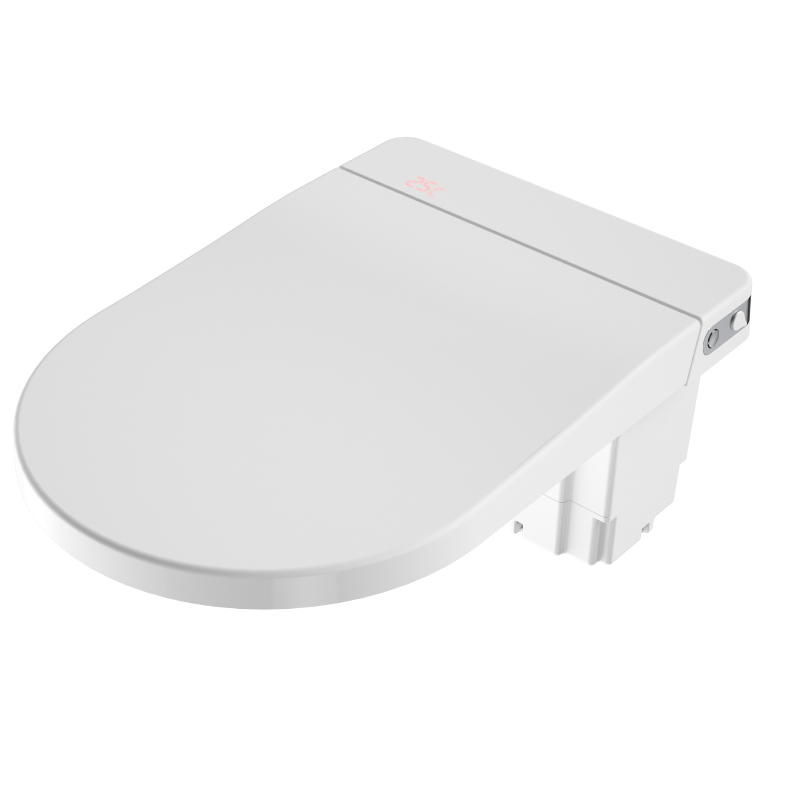 Caroma Urbane II Bidet Cleanflush Easy Height Wall Faced Invisi Suite - 848610W - Chrome Button - 848610W + 237088C