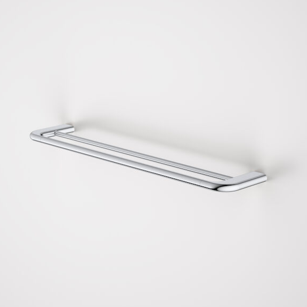 Caroma Contura II 620mm Double Towel Rail - Chrome