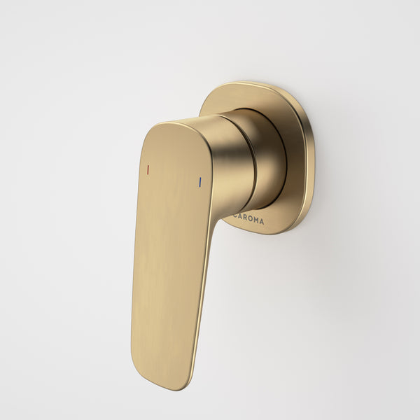 Caroma Contura II Bath/Shower Mixer Includes Body - Brushed Brass