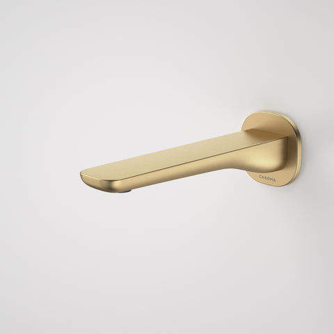 Caroma Contura II 180mm Basin/Bath Outlet - Brushed Brass
