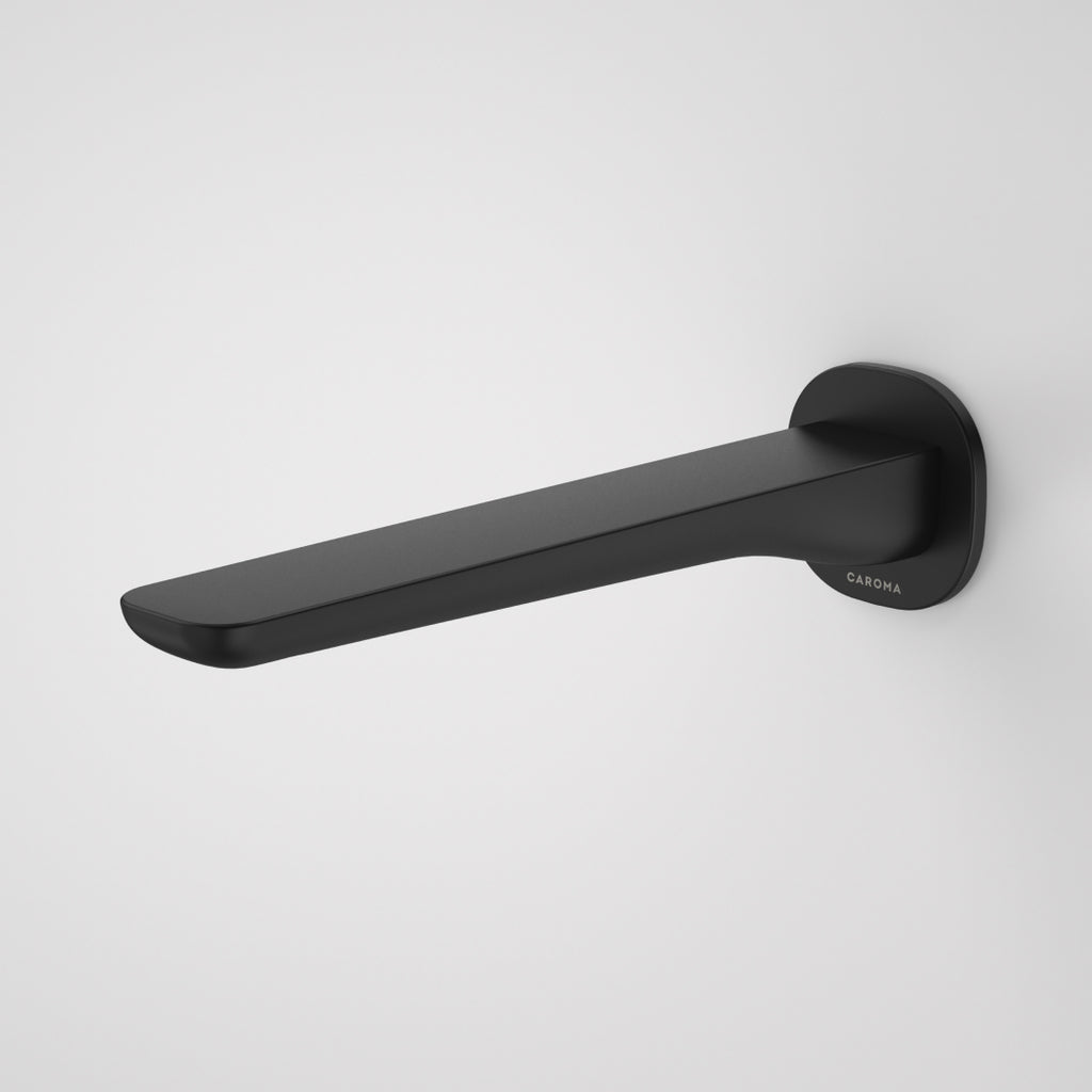 Caroma Contura II 220mm Basin/Bath Outlet - Matte Black - 849060B6AF