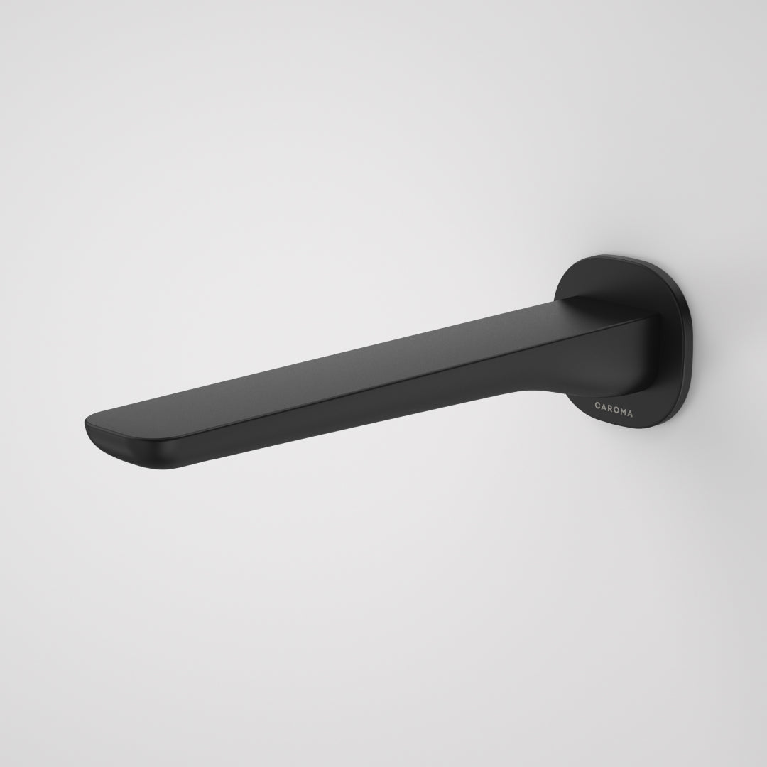 Caroma Contura II 220mm Basin/Bath Outlet - Matte Black - 849060B6AF