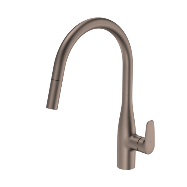 Caroma Contura II Pull Out Sink Mixer - LF Brushed Bronze