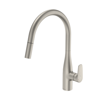 Caroma Contura II Pull Out Sink Mixer - LF Brushed Nickel
